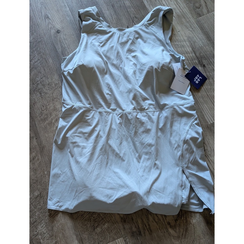 JoyLab Active Dress Womens 2XL Quill Gray NWT Seamless Built-in Shorts Pocket